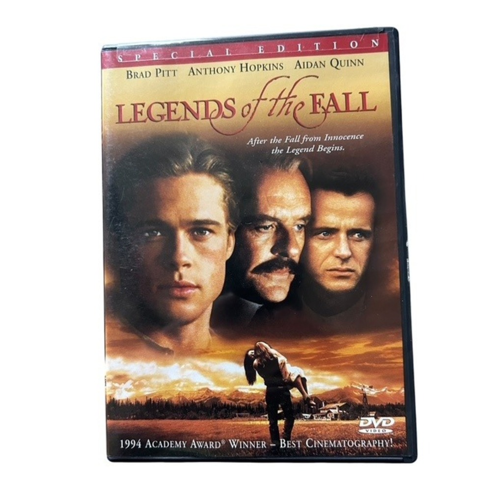 Legends of the‎ Fall DVD Brad Pitt Anthony Hopkins Special Edition Tested